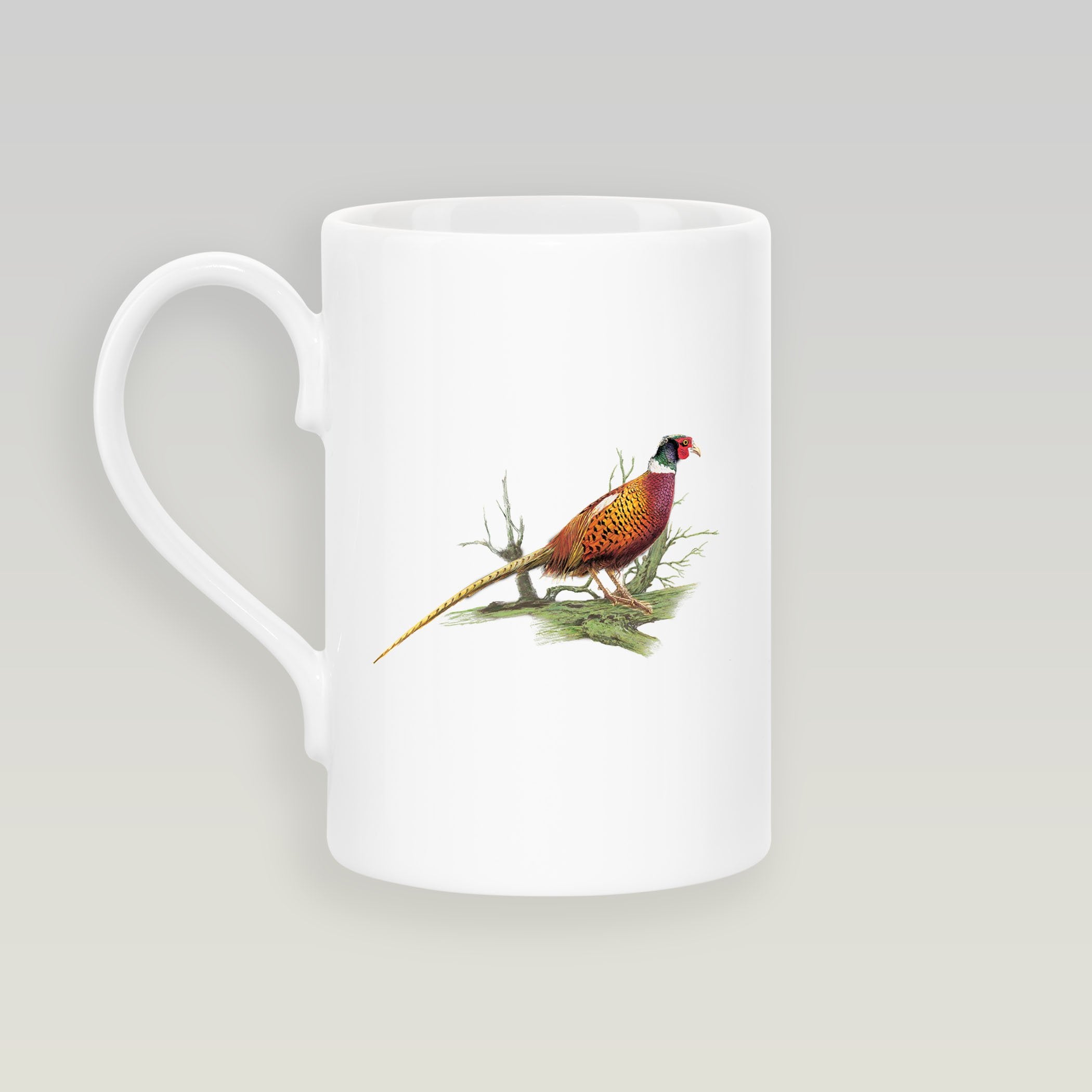Cock Pheasant on Branch Slim Mug - Countryman John