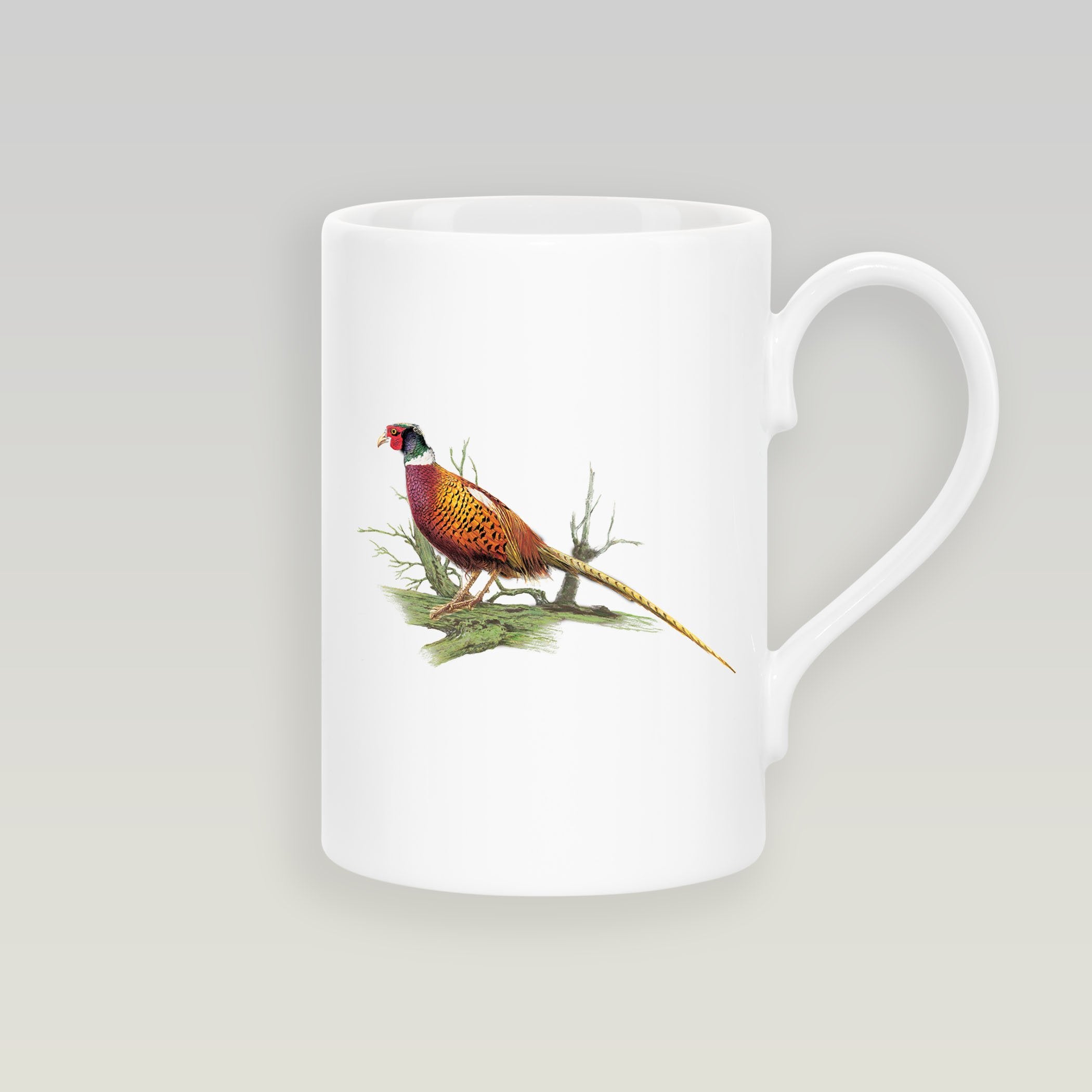 Cock Pheasant on Branch Slim Mug - Countryman John