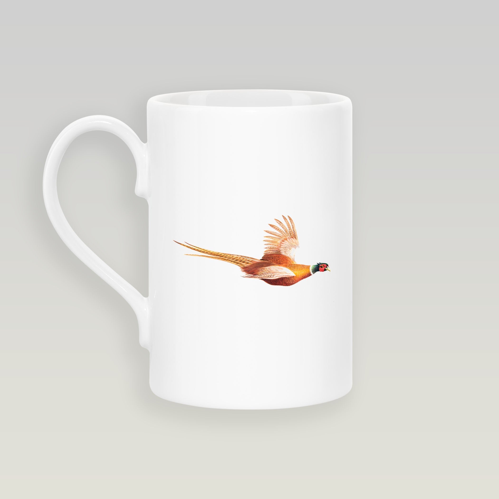 Pheasant in Flight Slim Mug - Countryman John