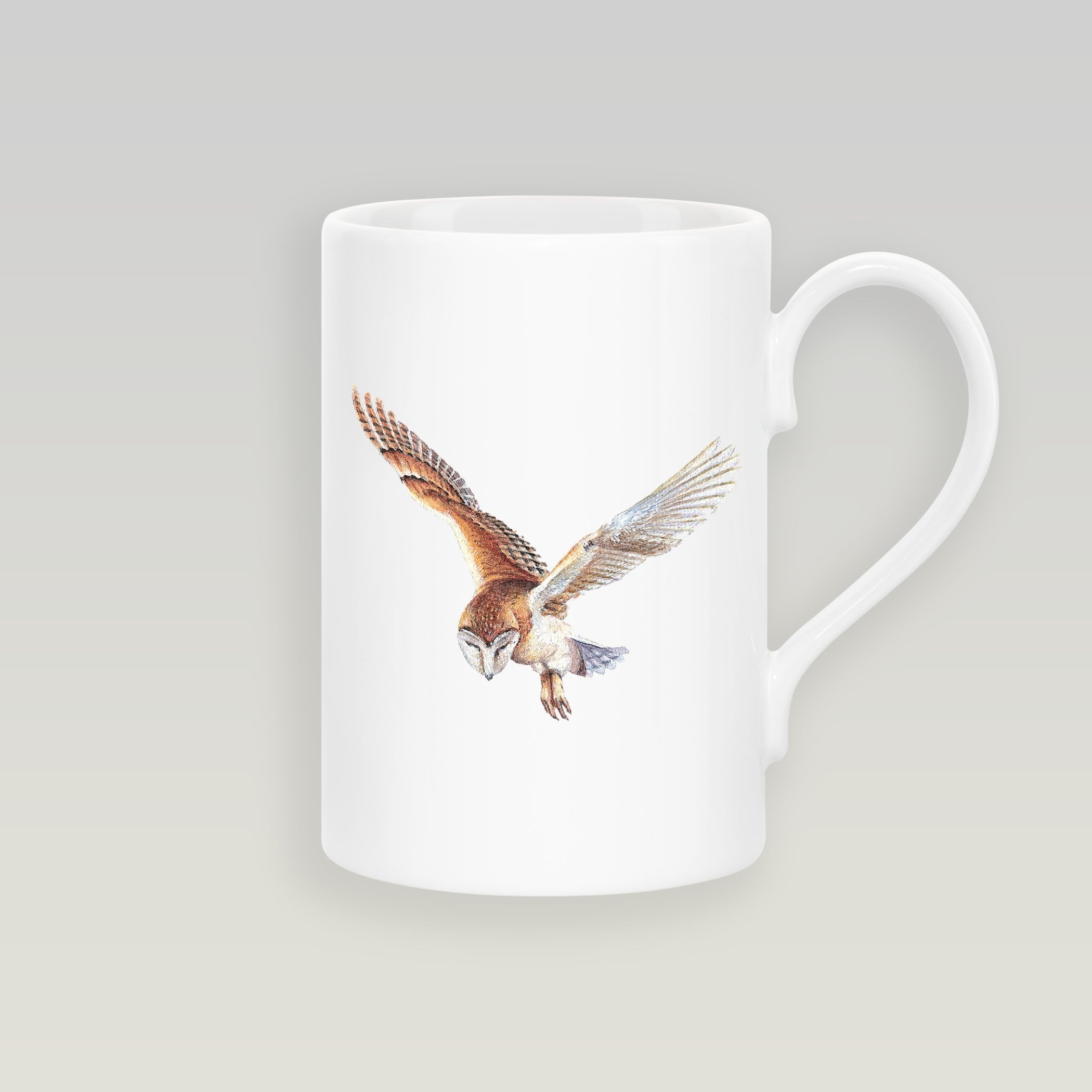 Barn Owl in Flight Slim Mug - Countryman John