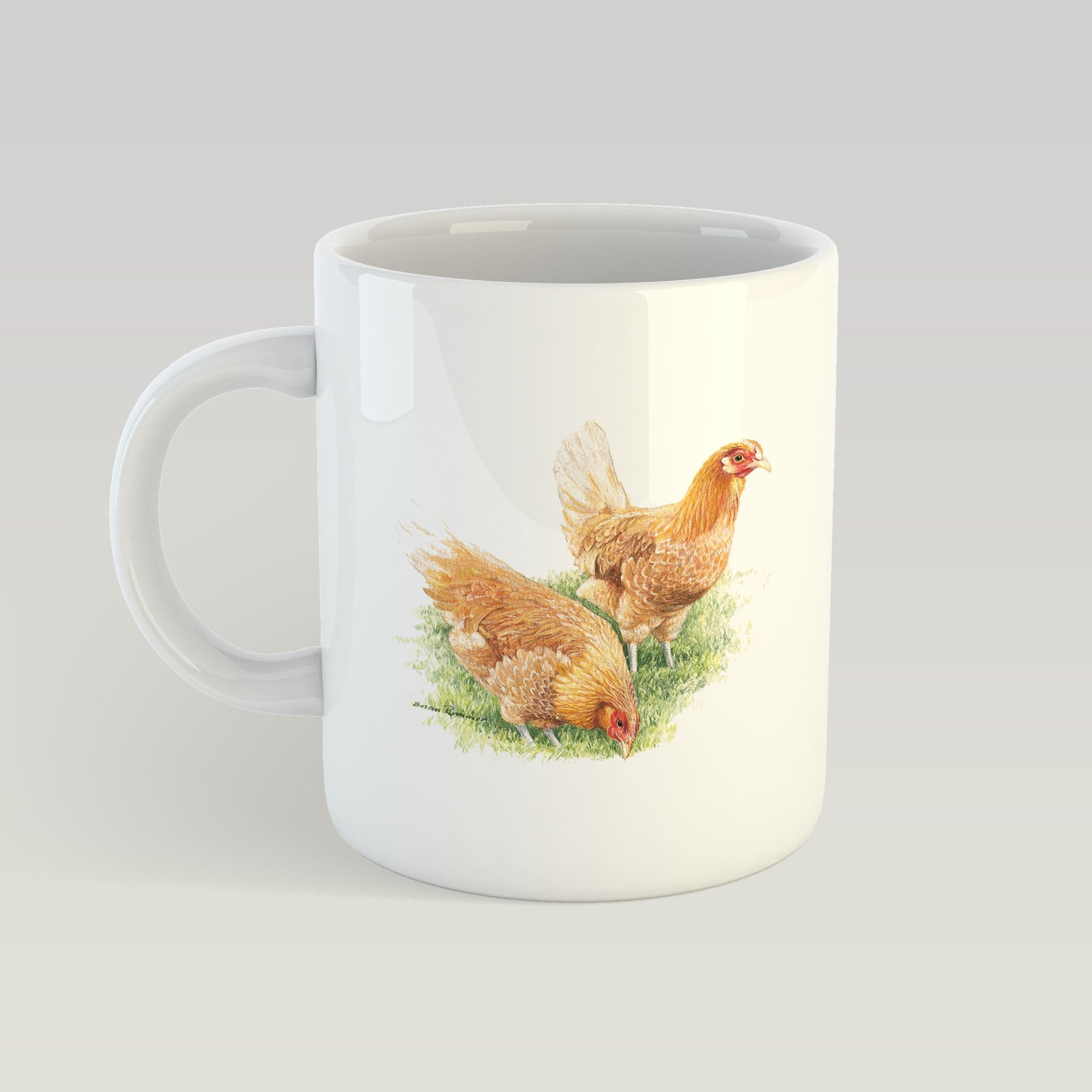 Feeding Hens Mug - Countryman John