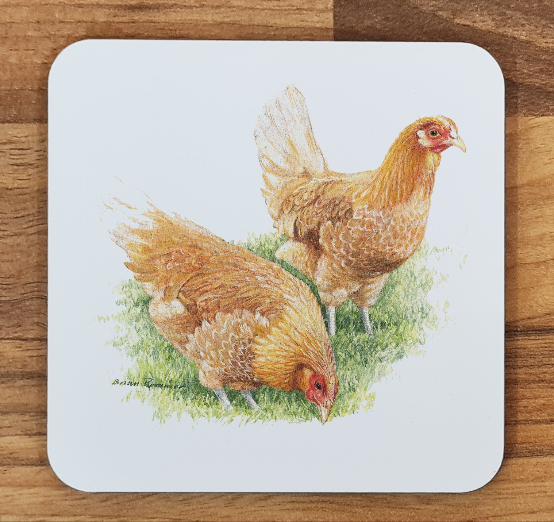 chicken coaster