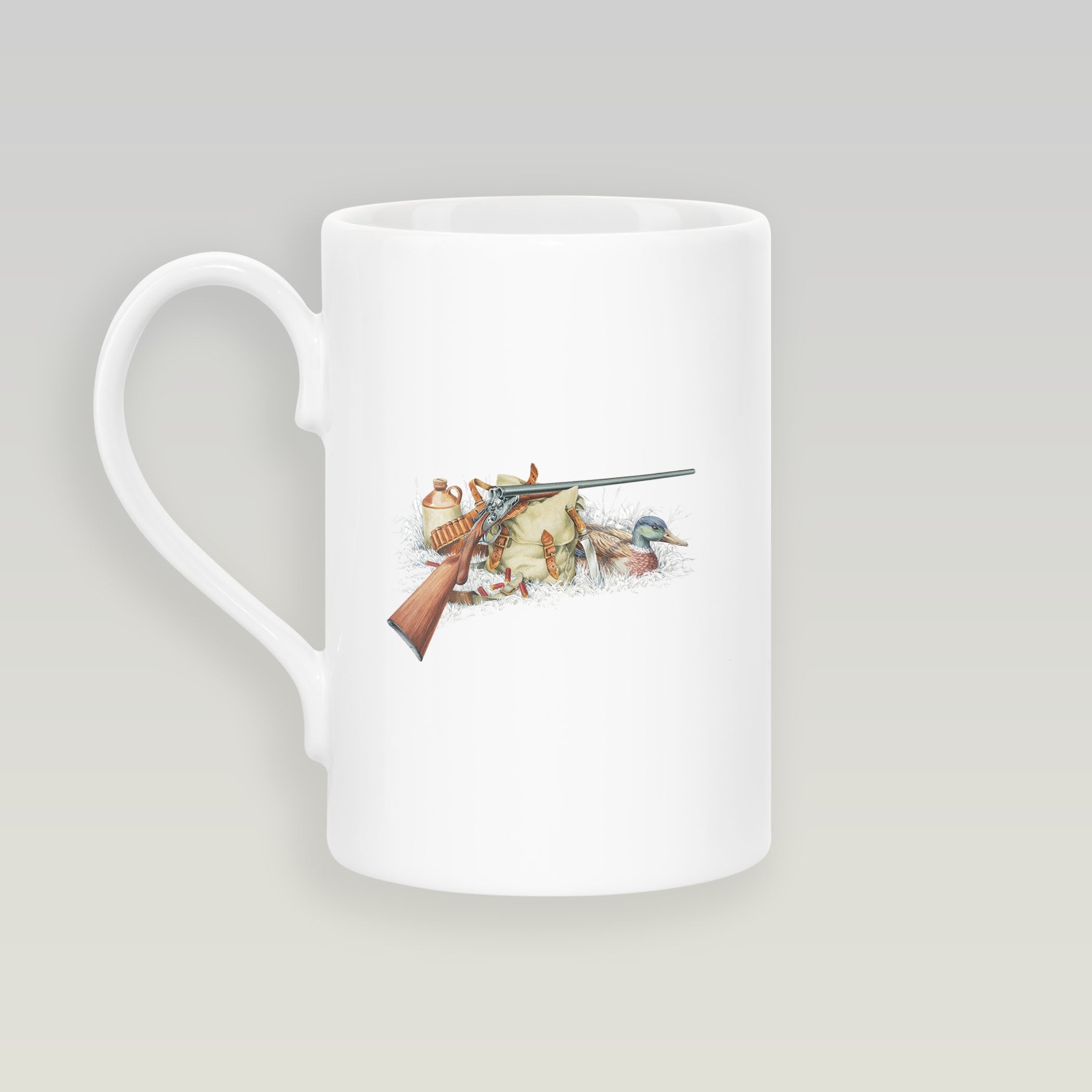 Shotgun and Mallard Slim Mug - Countryman John
