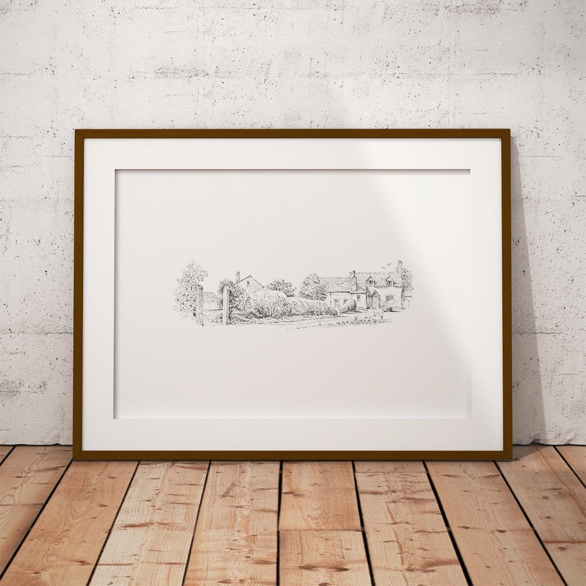 Cottage Garden Wall Art Print - Countryman John