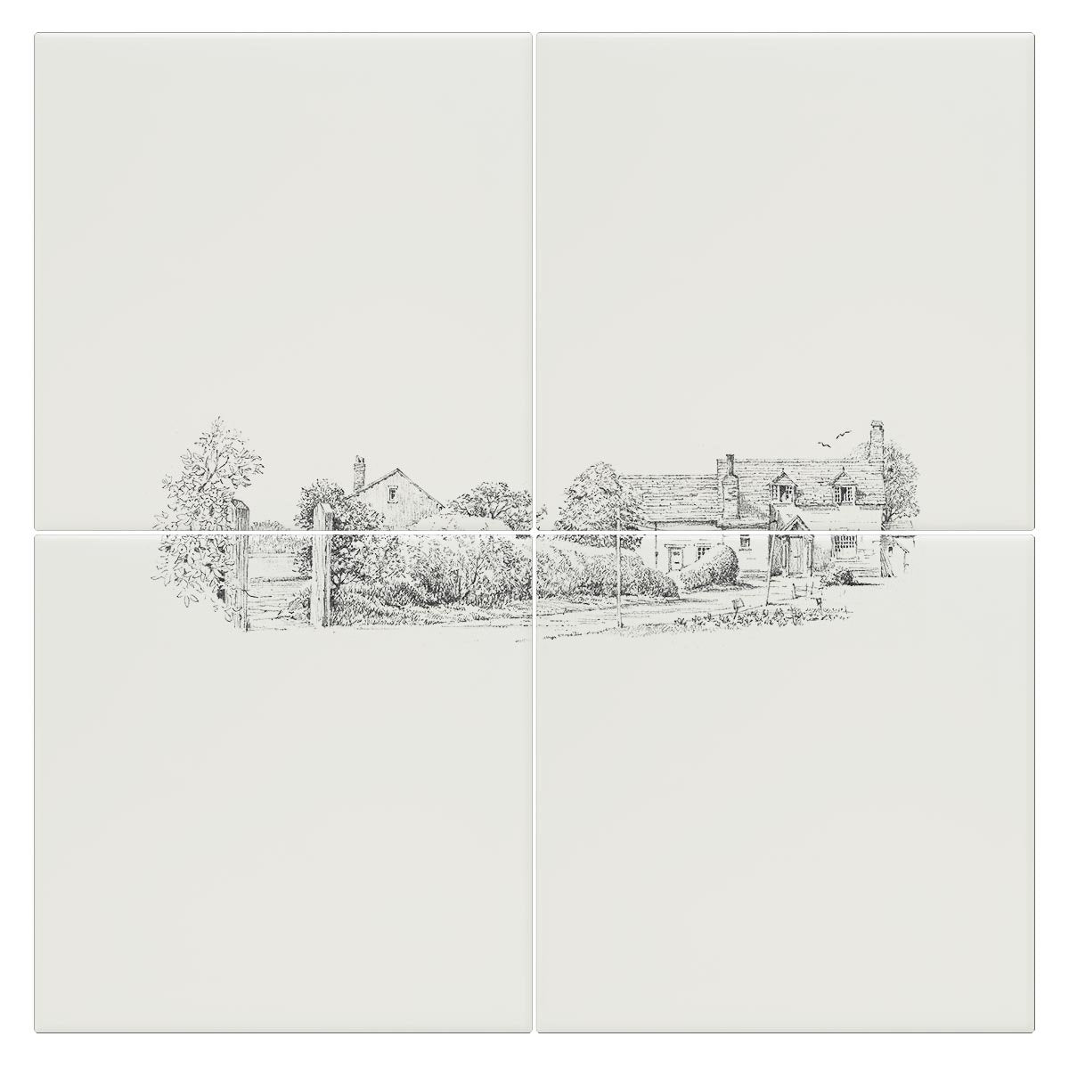 Cottage Garden Tile - Countryman John