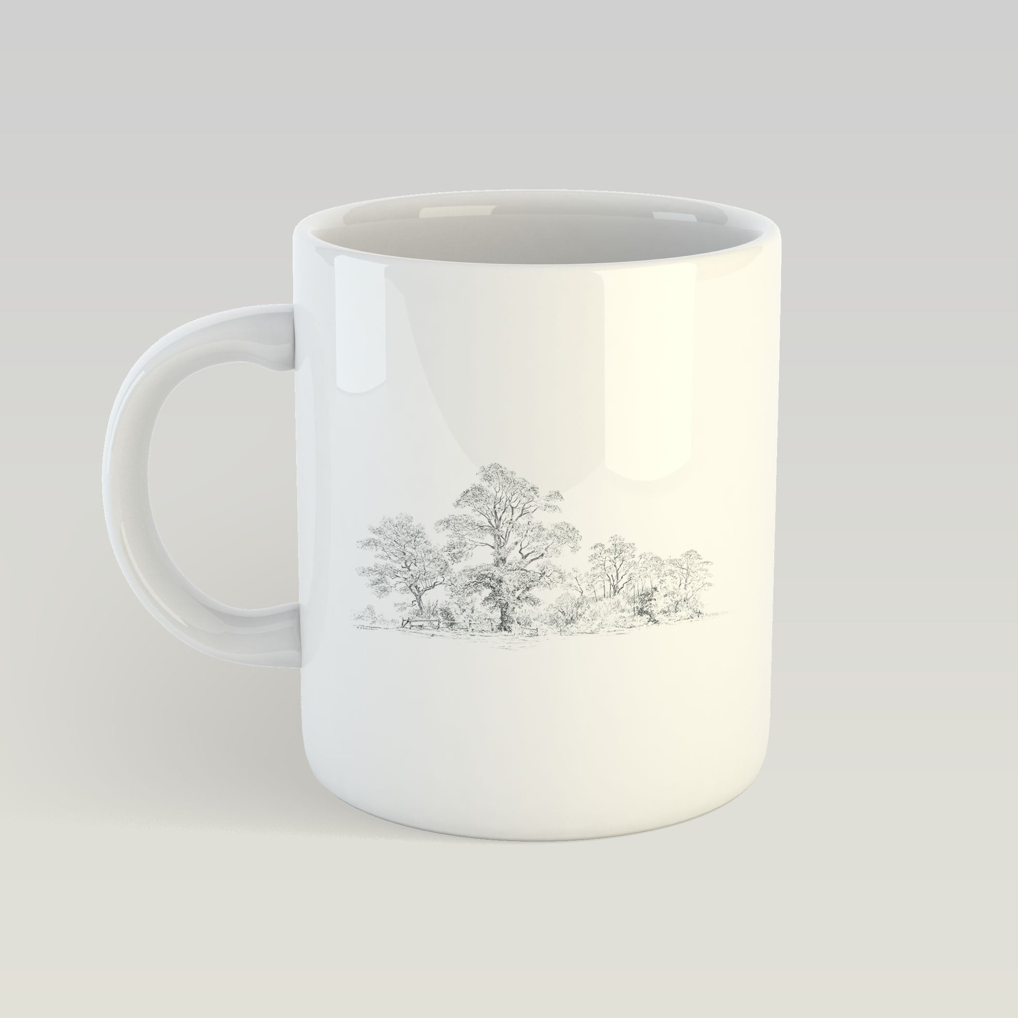 Wide Wood Mug - Countryman John