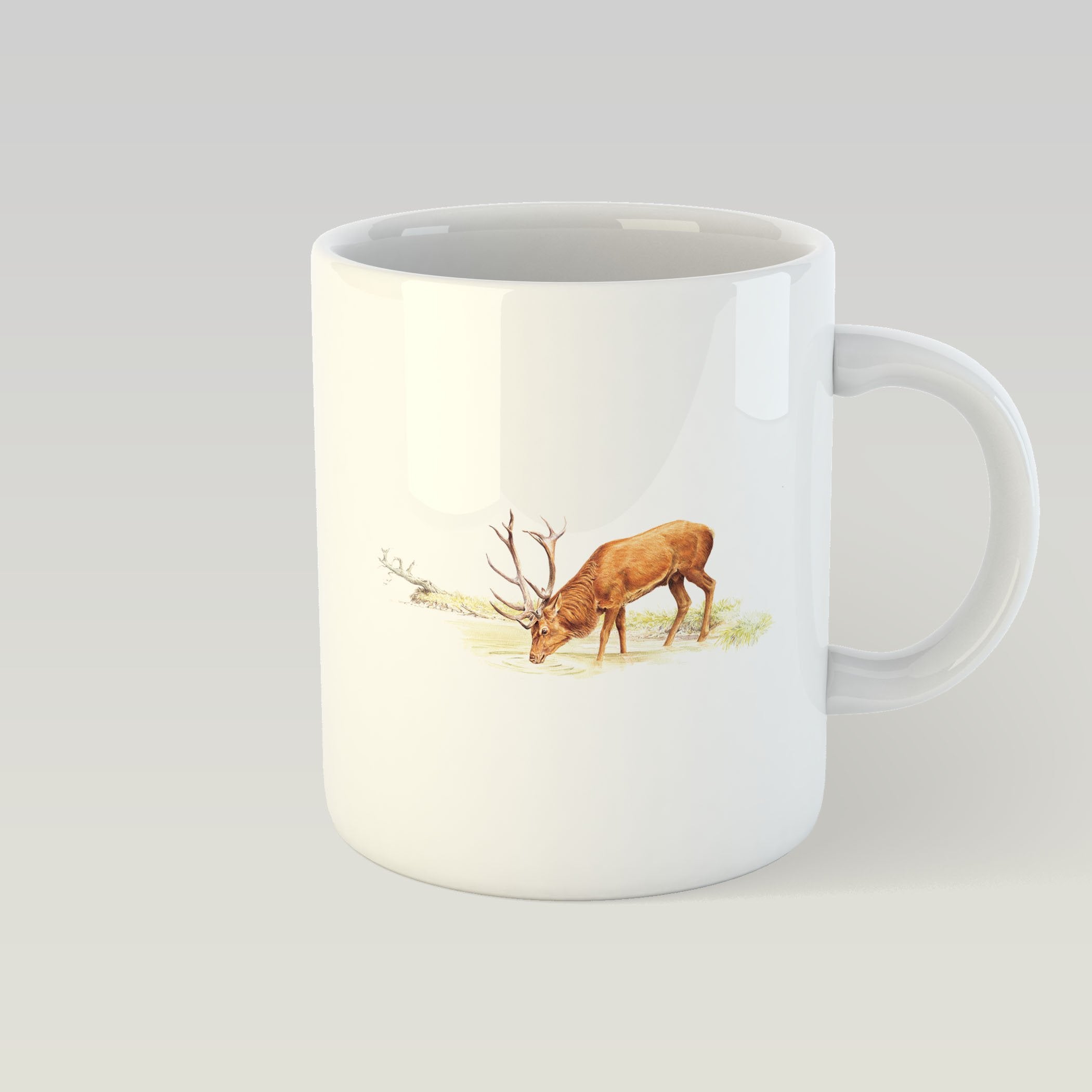 Drinking Red Stag Mug - Countryman John