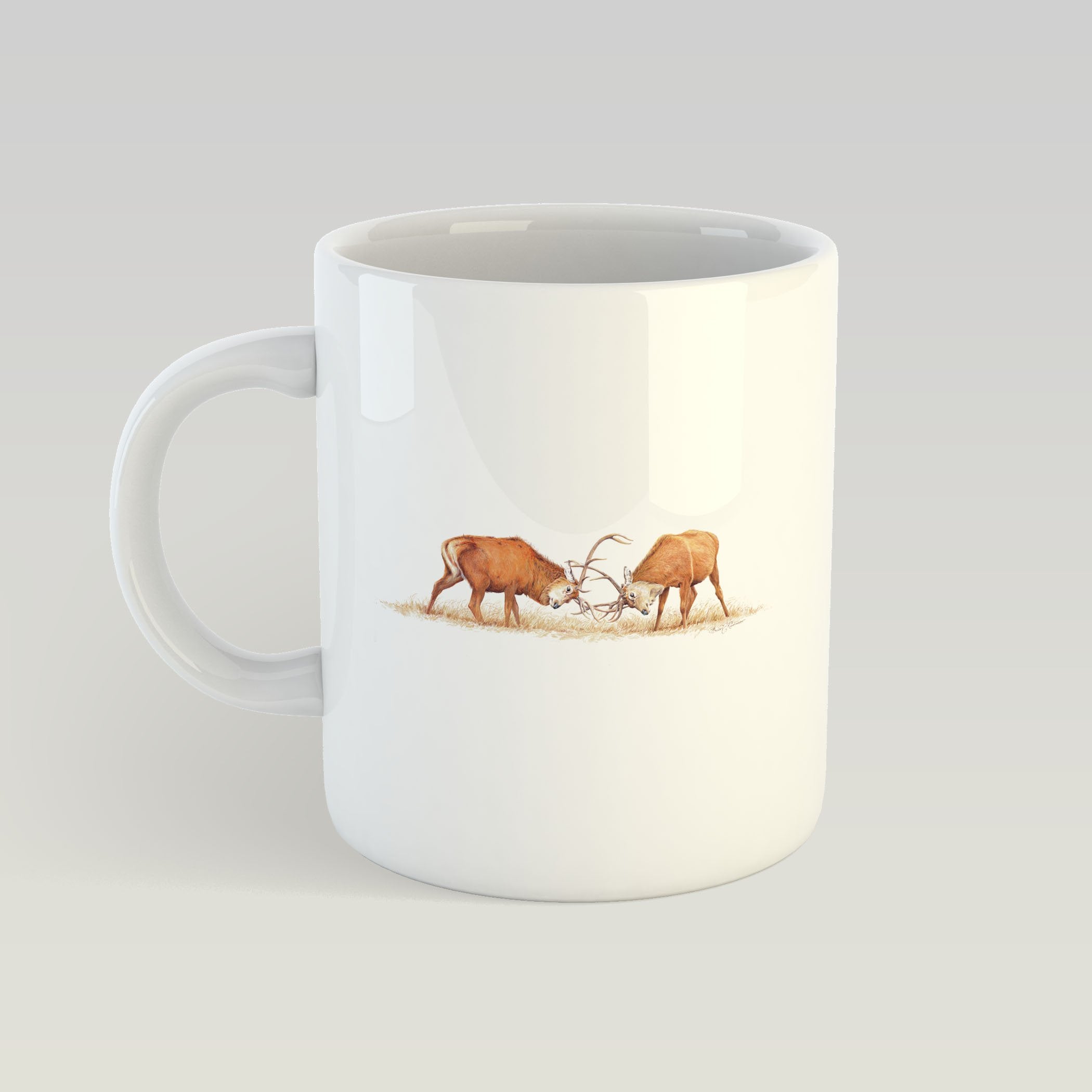 Duelling Stags Mug - Countryman John