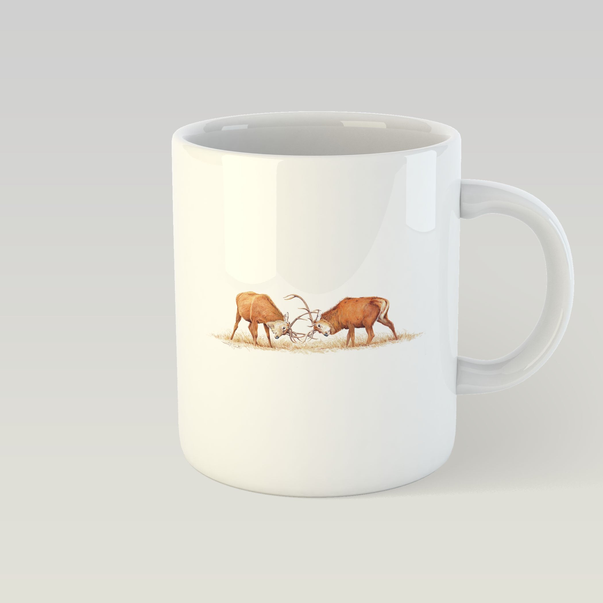 Duelling Stags Mug - Countryman John
