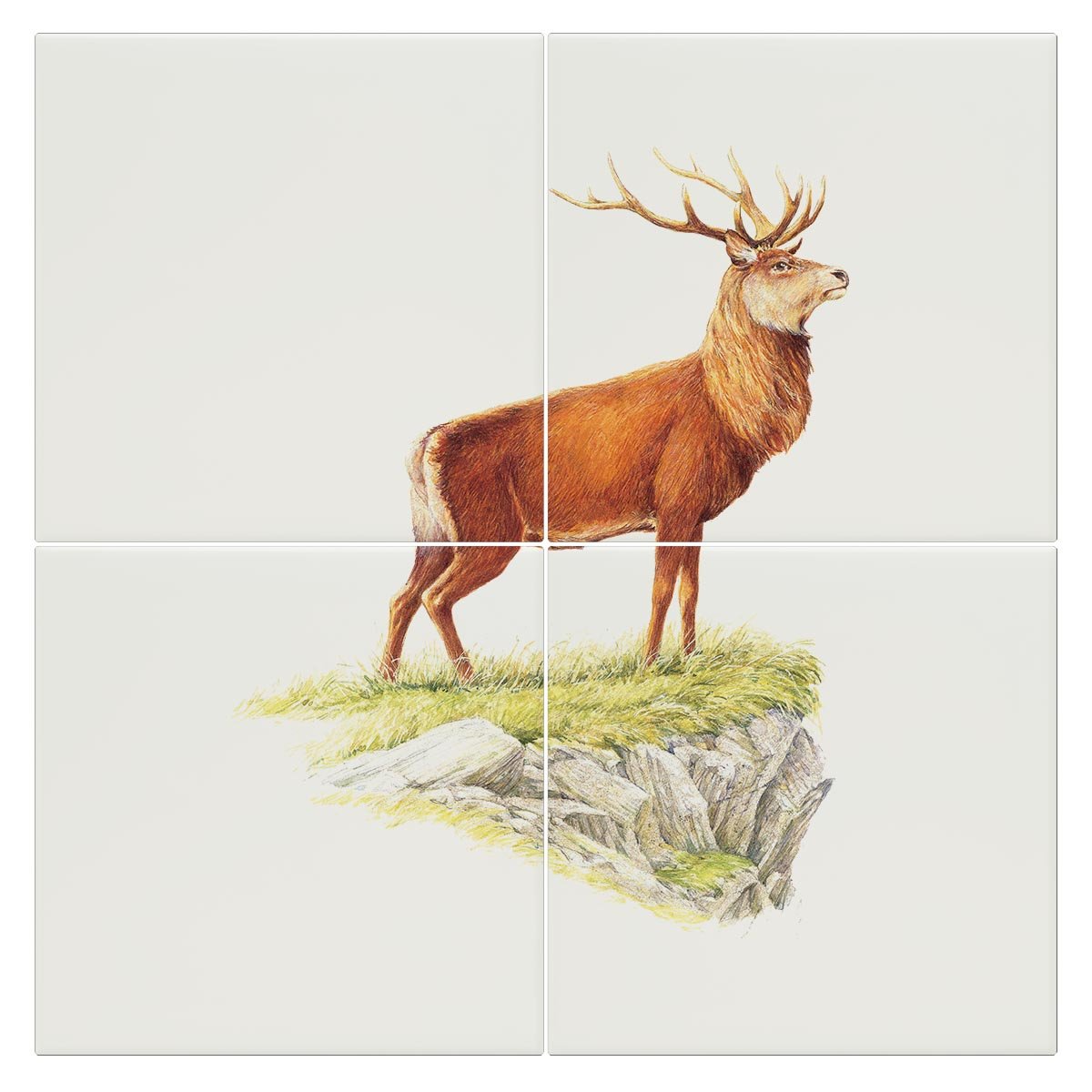 Glorious Stag Tile - Countryman John