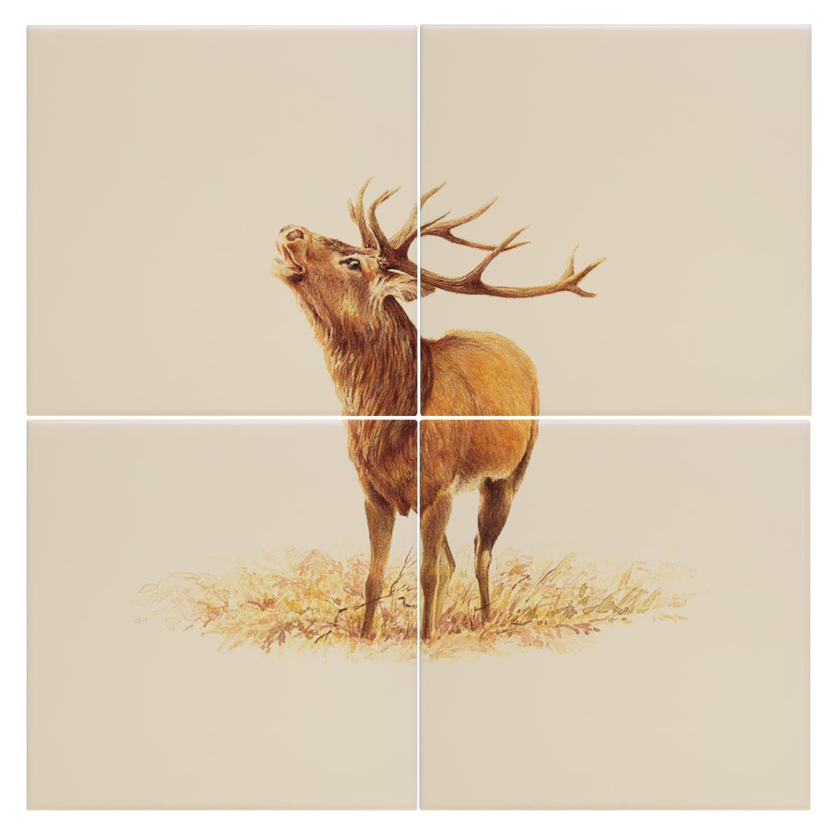 Roaring Stag Tile - Countryman John