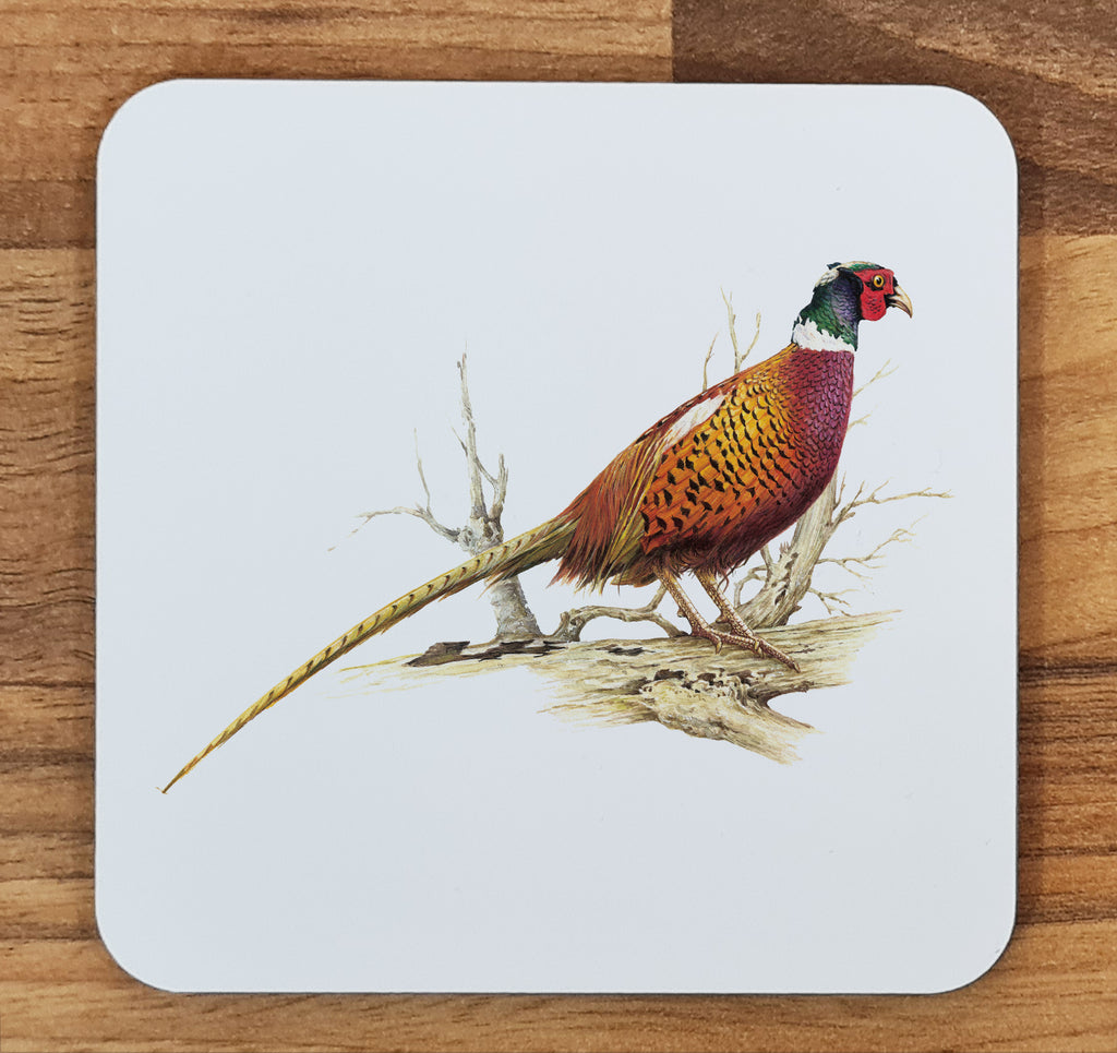 pheasant coaster