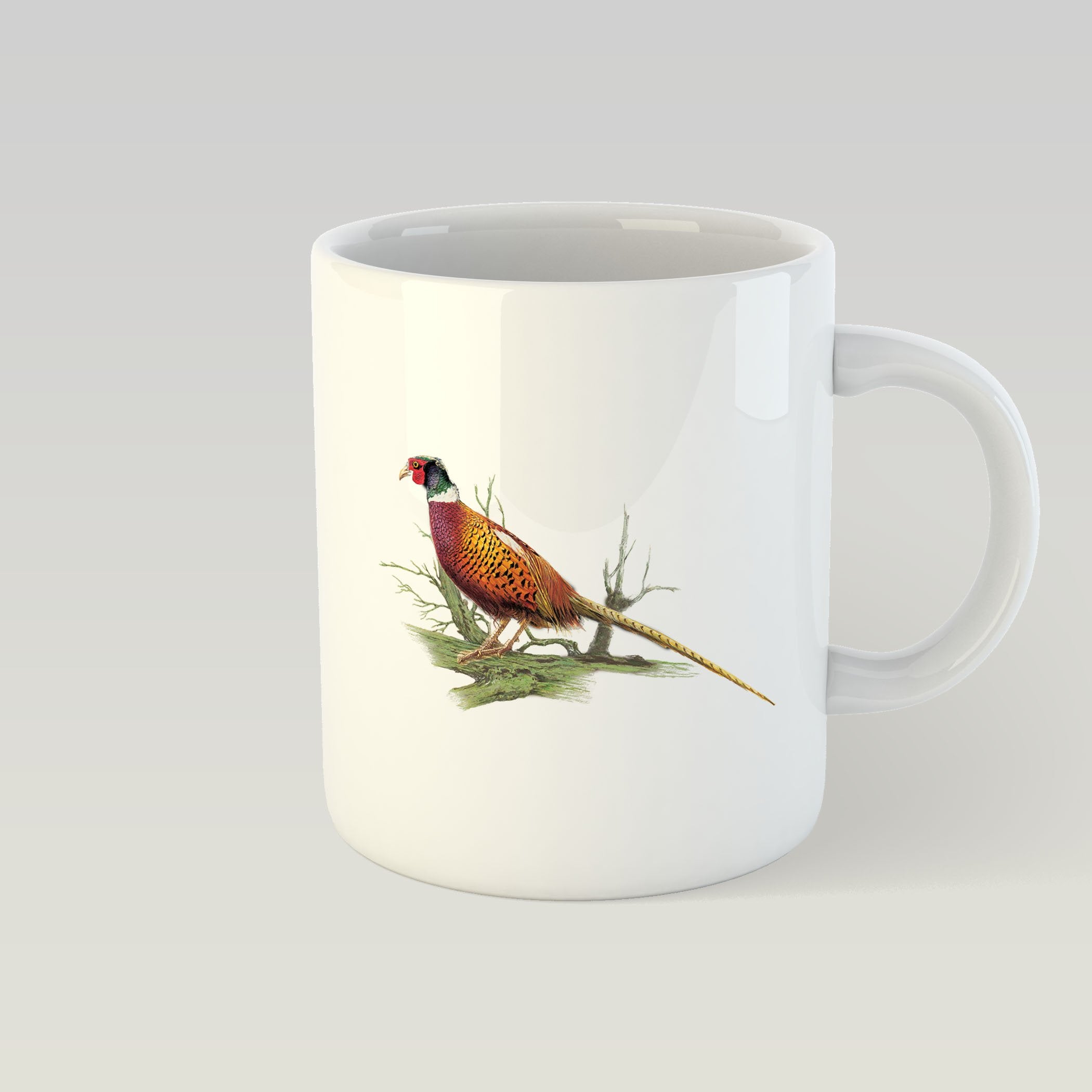  Cock Pheasant on Branch Mug - Countryman John