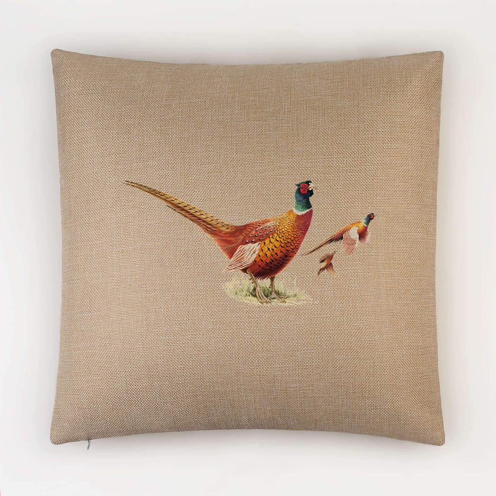 Cock Pheasants Cushion - Countryman John