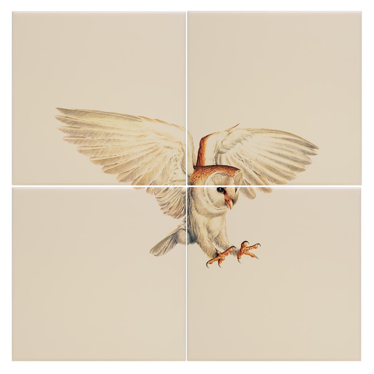 Barn Owl Tile - Countryman John