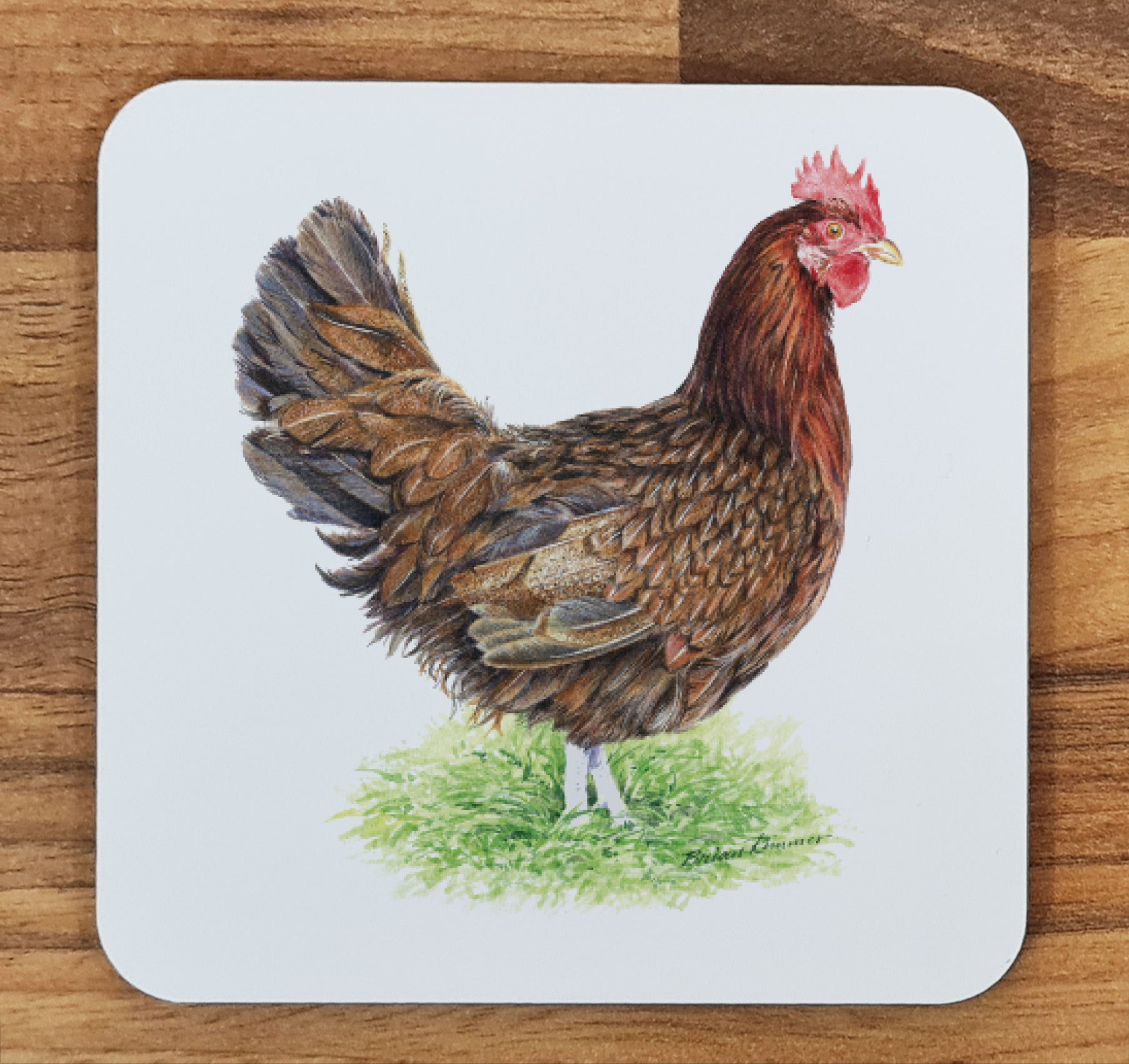 hen coaster