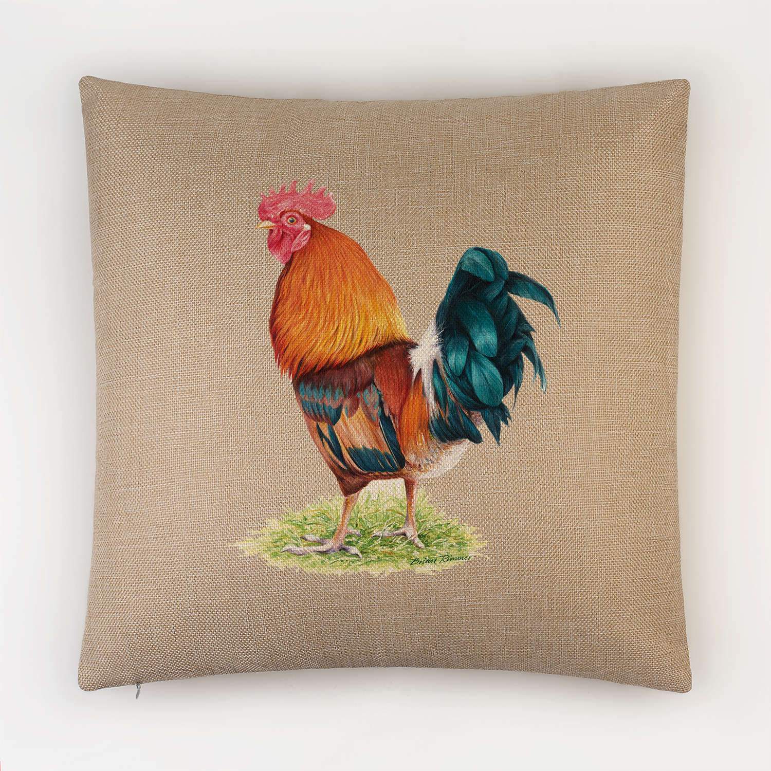 Cockerel Cushion - Countryman John