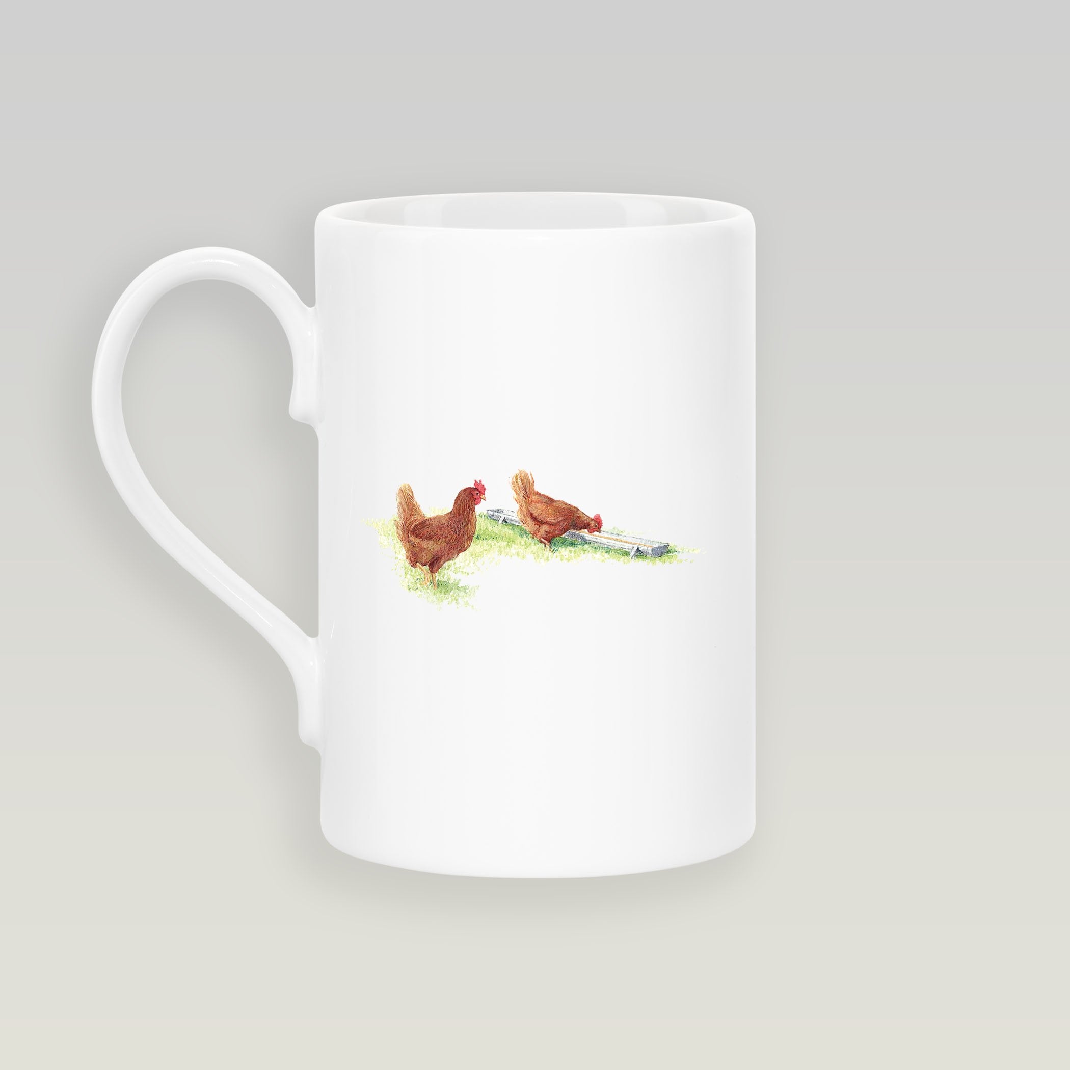  Drinking Hens Slim Mug - Countryman John