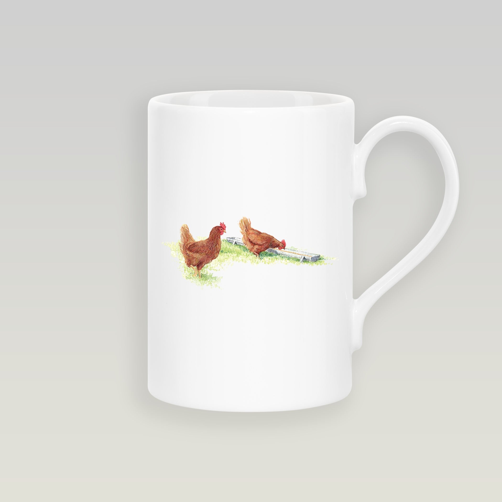  Drinking Hens Slim Mug - Countryman John