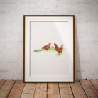 Drinking Hens Wall Art Print - Countryman John