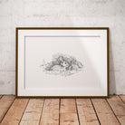 Wary Rabbits Wall Art Print - Countryman John