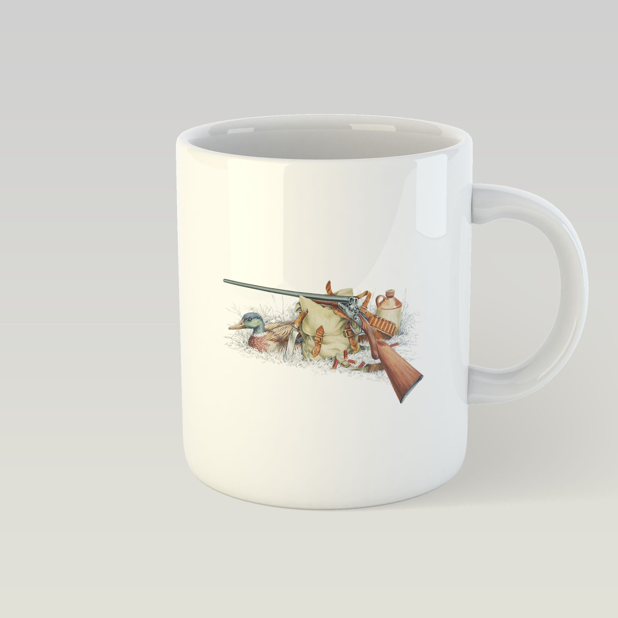  Shotgun and Mallard Mug - Countryman John