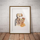 Grey Squirrel Wall Art Print - Countryman John