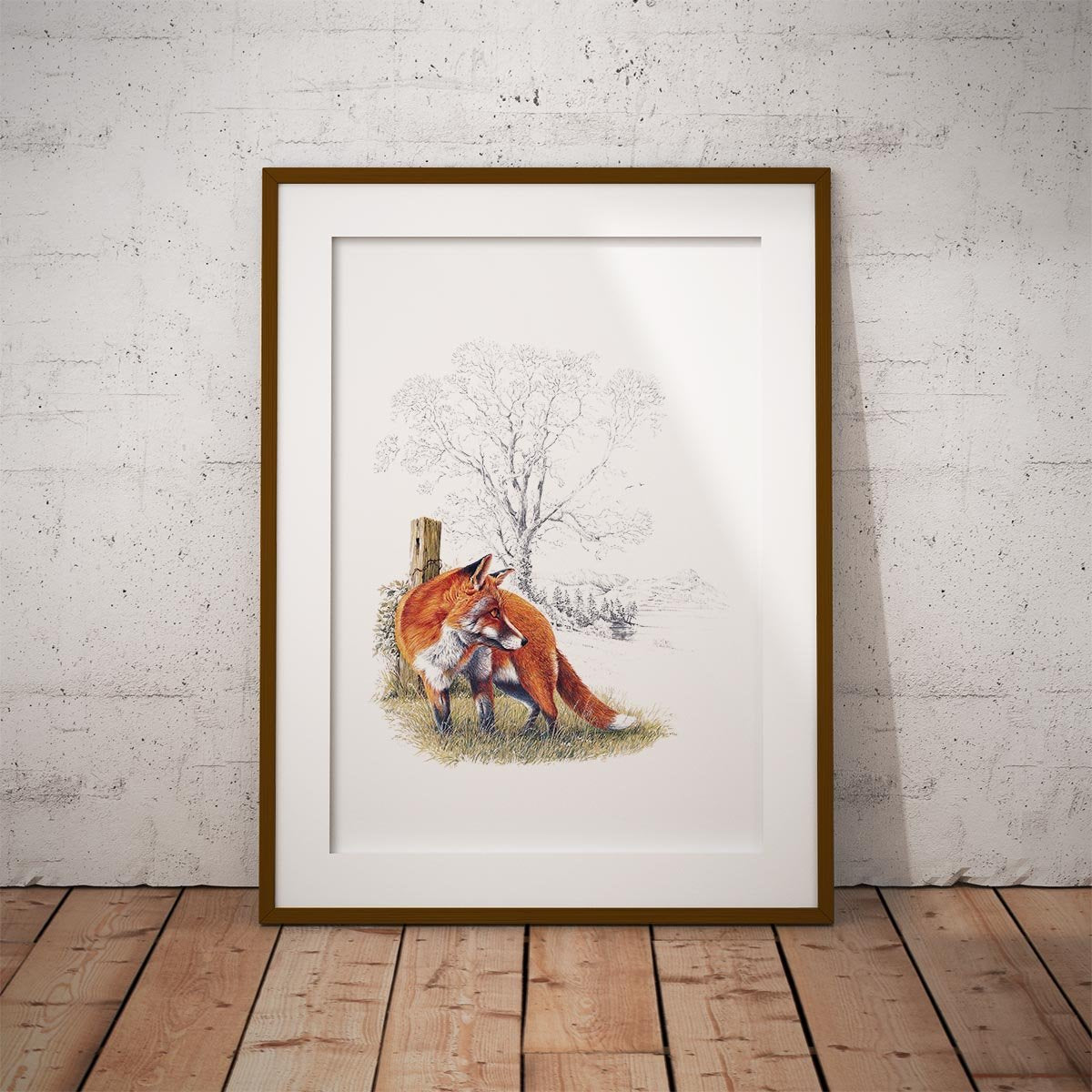 Fox Wall Art Print - Countryman John