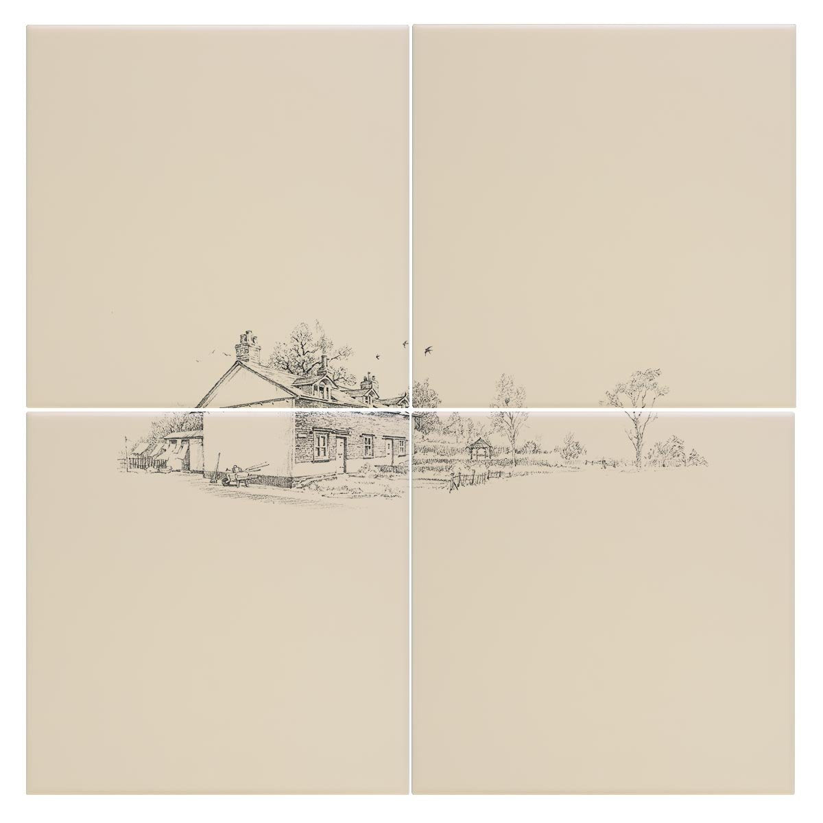 Country Cottages Tile - Countryman John