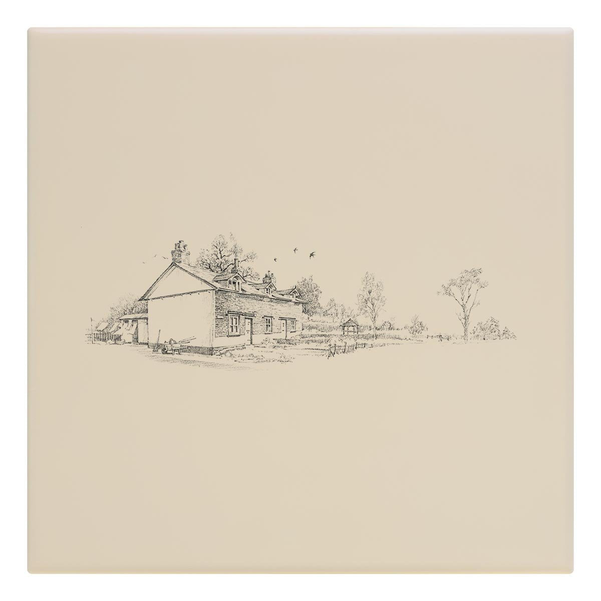 Country Cottages Tile - Countryman John