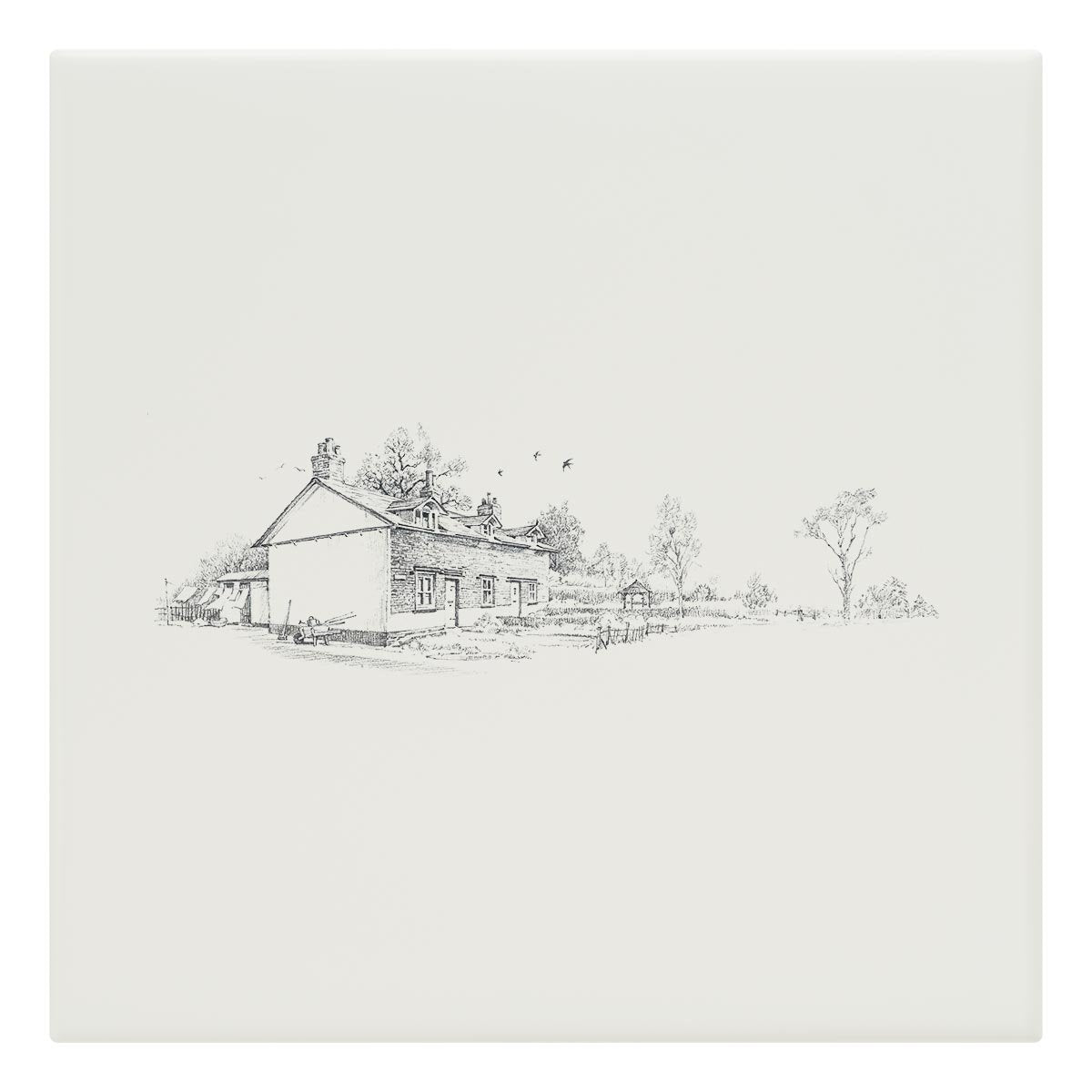 Country Cottages Tile - Countryman John