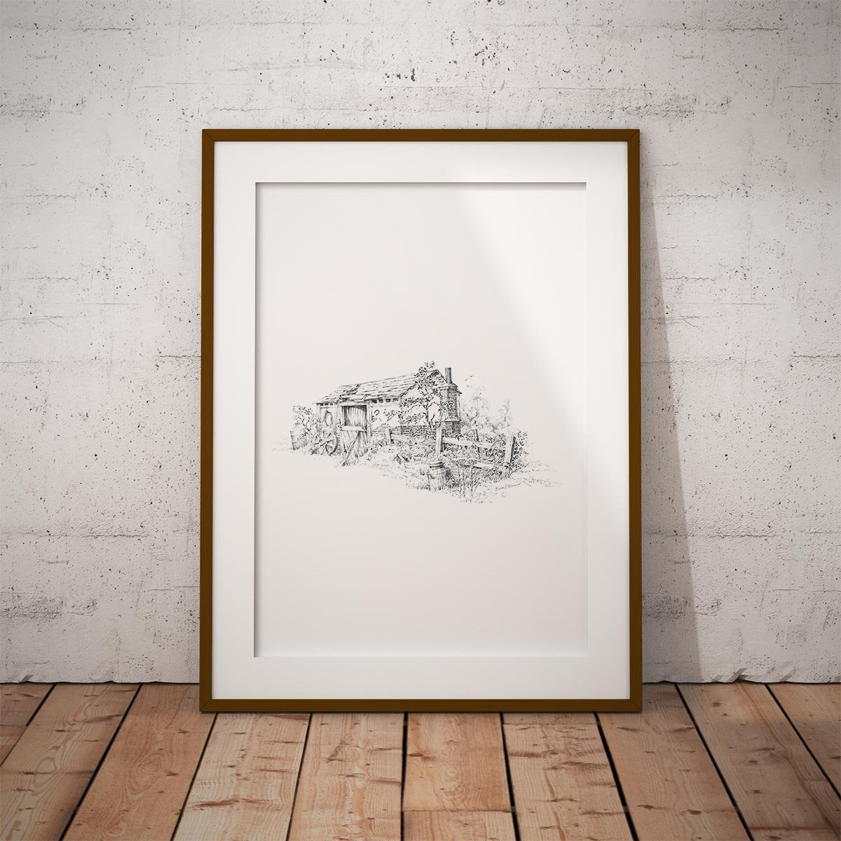 Old Barn Wall Art Print - Countryman John