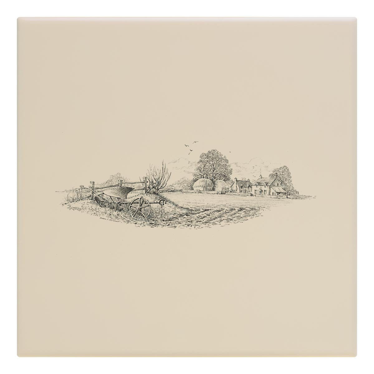 Idle Plough Tile - Countryman John