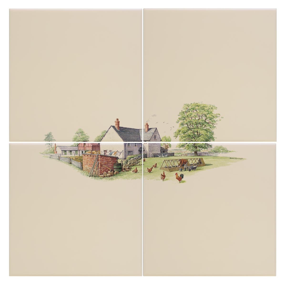 Farm House Tile - Countryman John