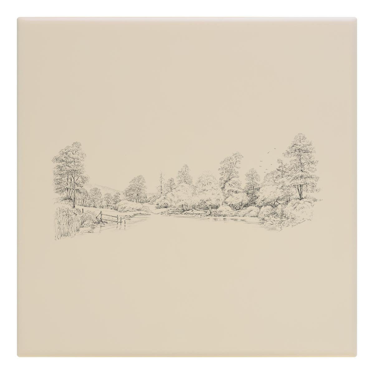 Countryside Panorama Tile - Countryman John