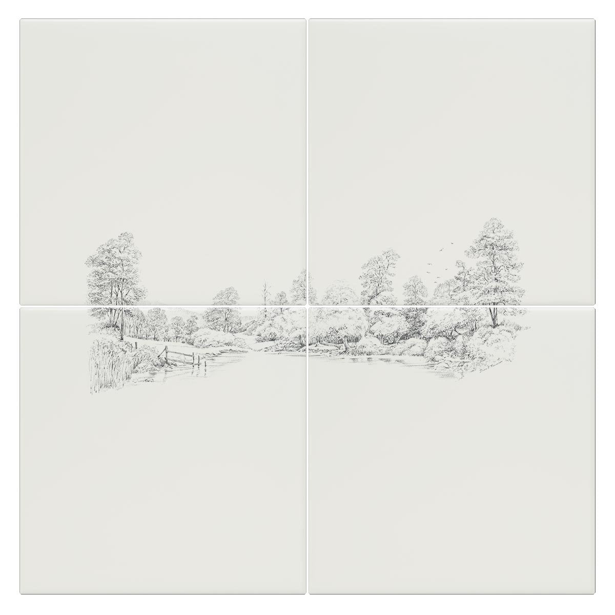 Countryside Panorama Tile - Countryman John