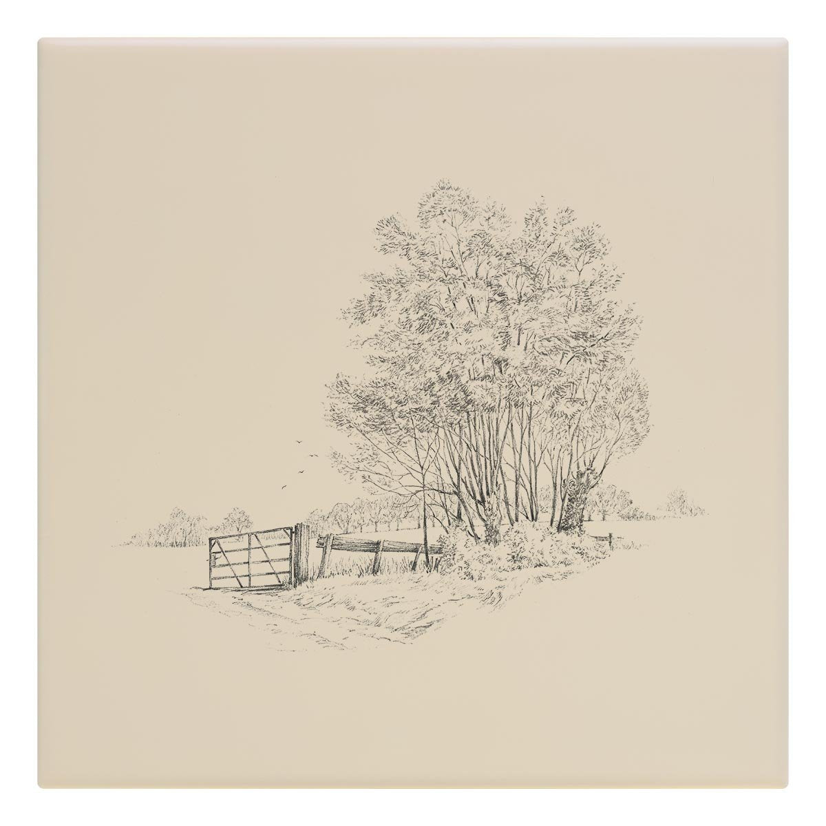 Gate and Copse Tile - Countryman John