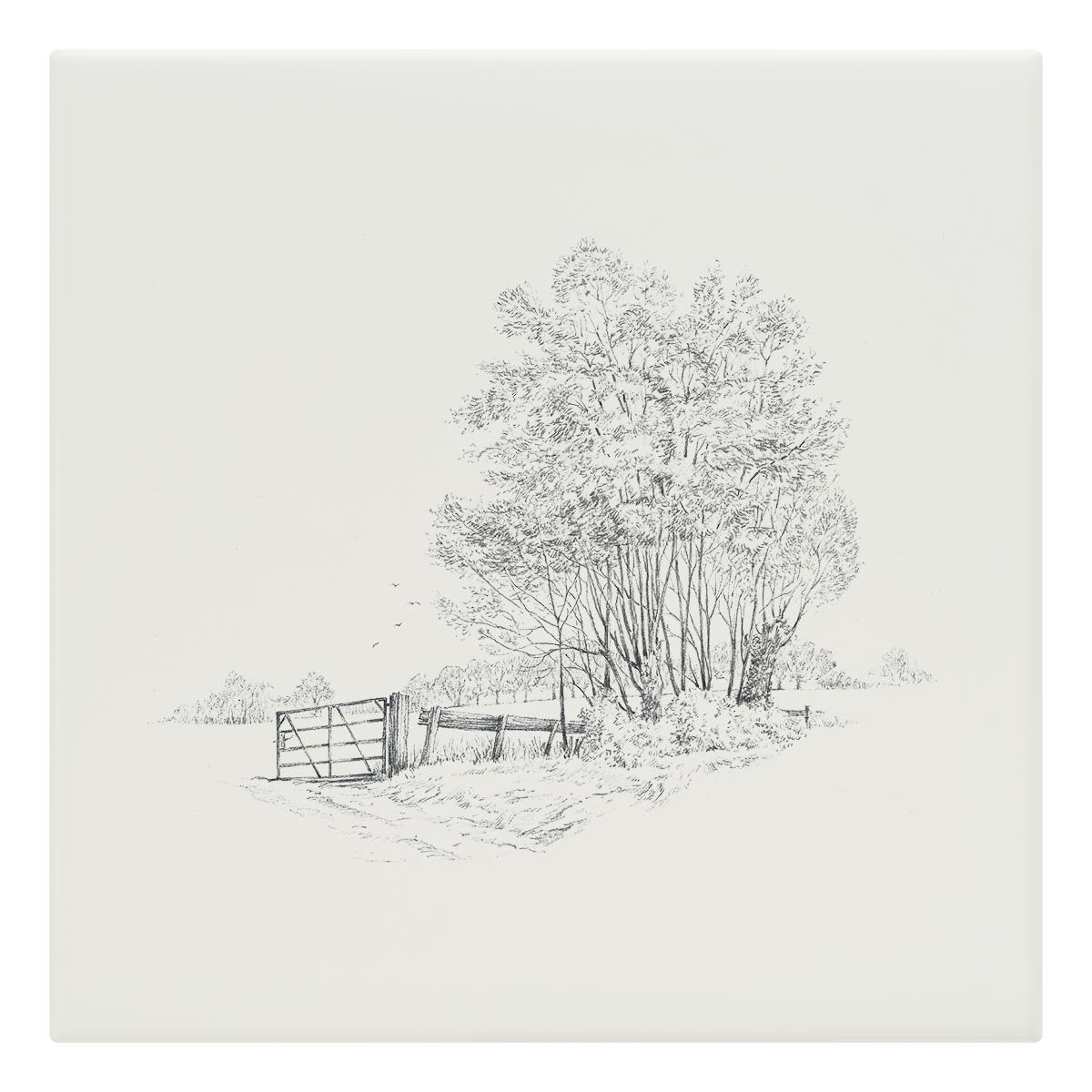 Gate and Copse Tile - Countryman John