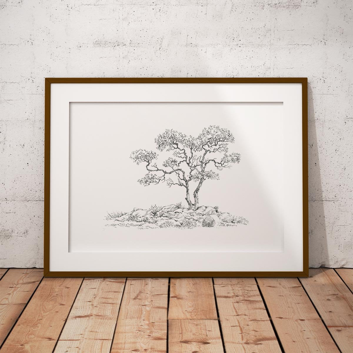 Gnarled Tree Wall Art Print - Countryman John