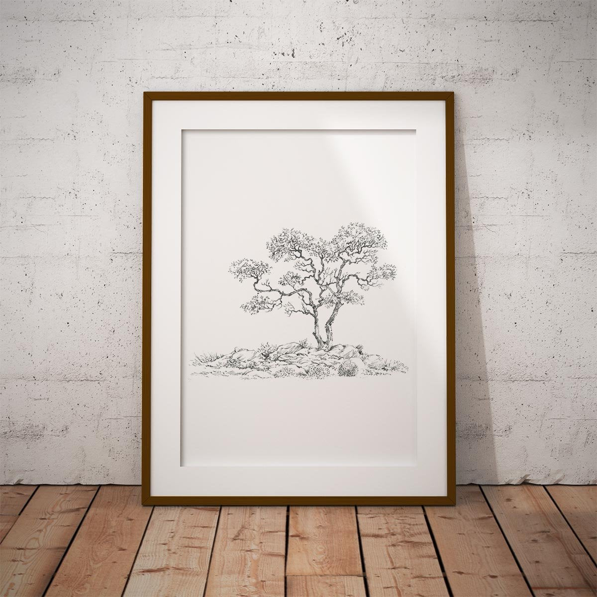 Gnarled Tree Wall Art Print - Countryman John