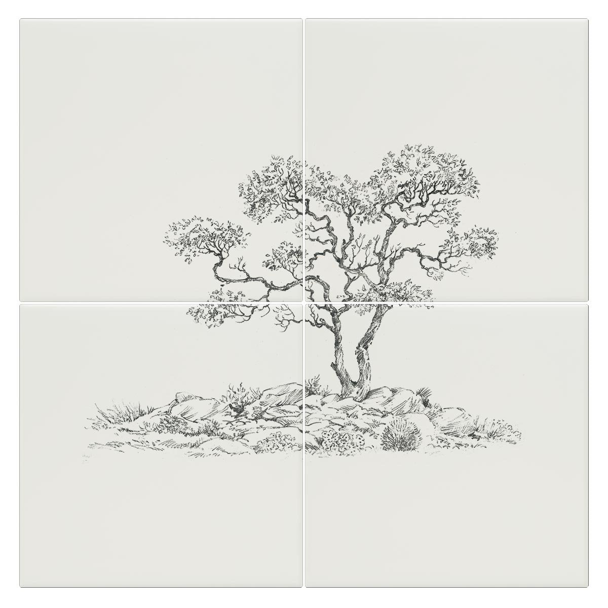 Gnarled Tree Tile - Countryman John