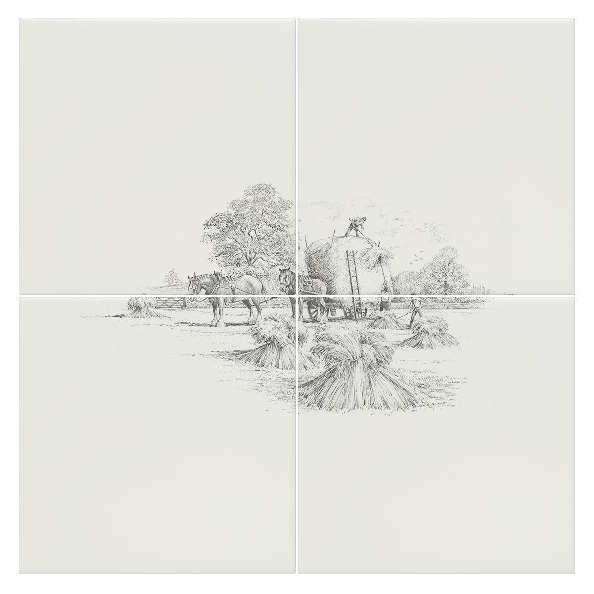 Harvest Time Tile - Countryman John