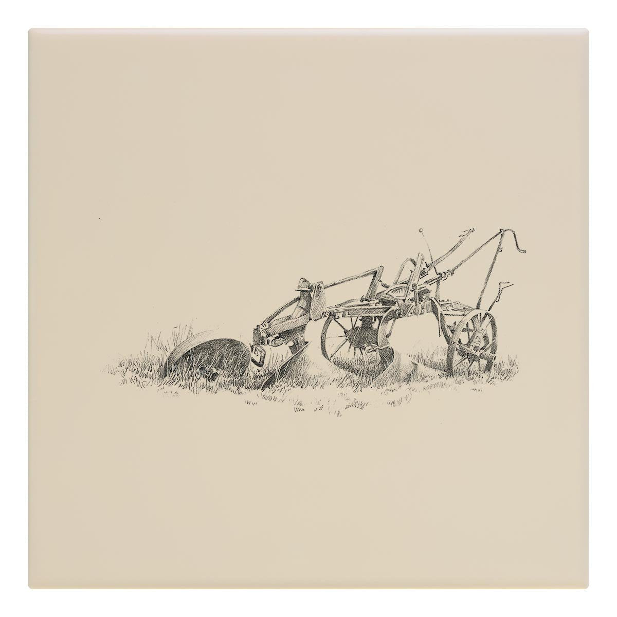 Old Plough Tile - Countryman John