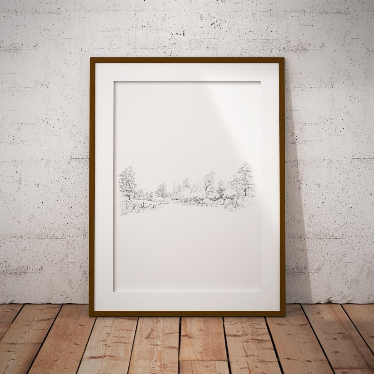 River Bank Wall Art Print - Countryman John