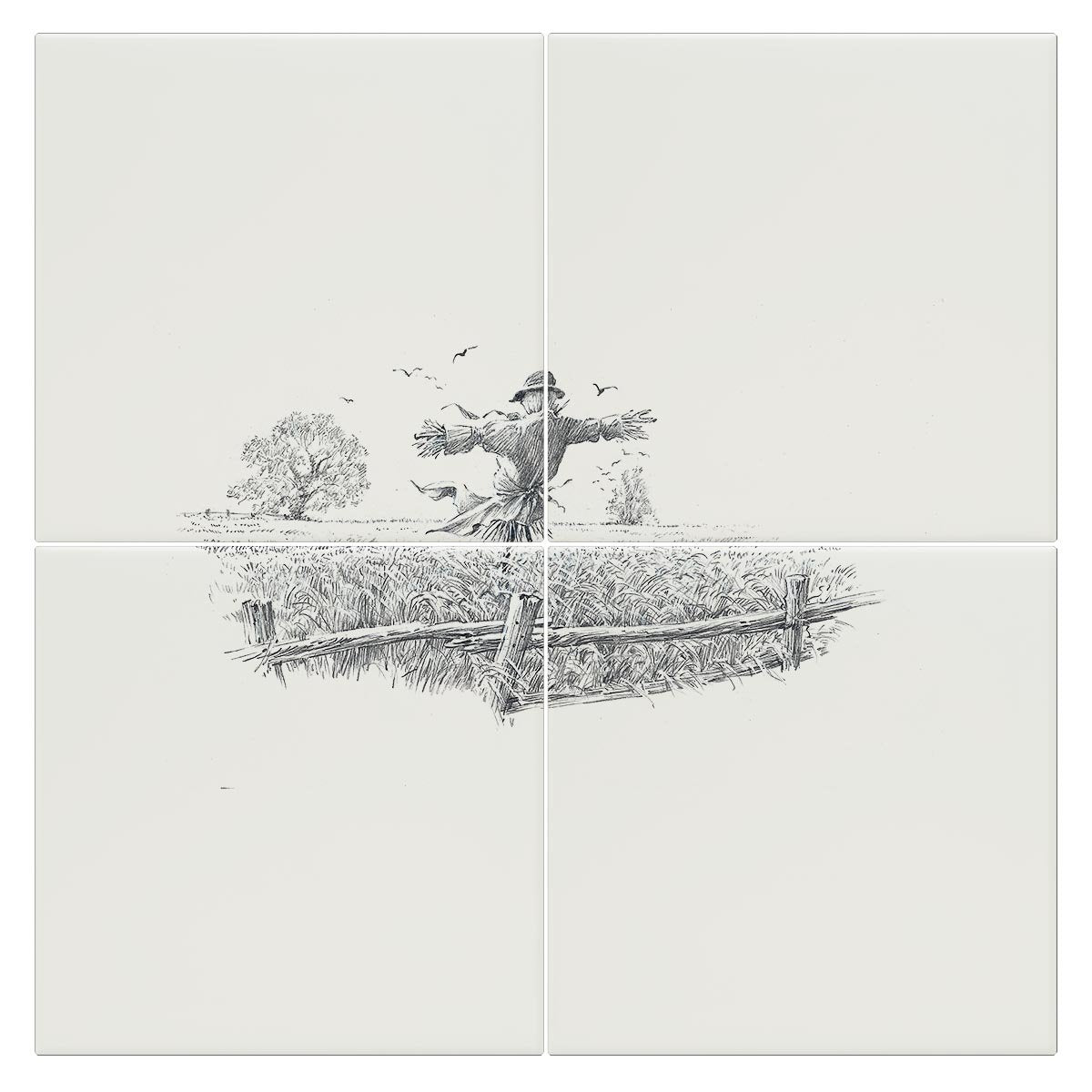 Scarecrow Tile - Countryman John