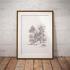 Stand of Elms Wall Art Print - Countryman John