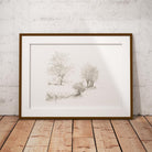 Trees along the Riverbank Wall Art Print - Countryman John