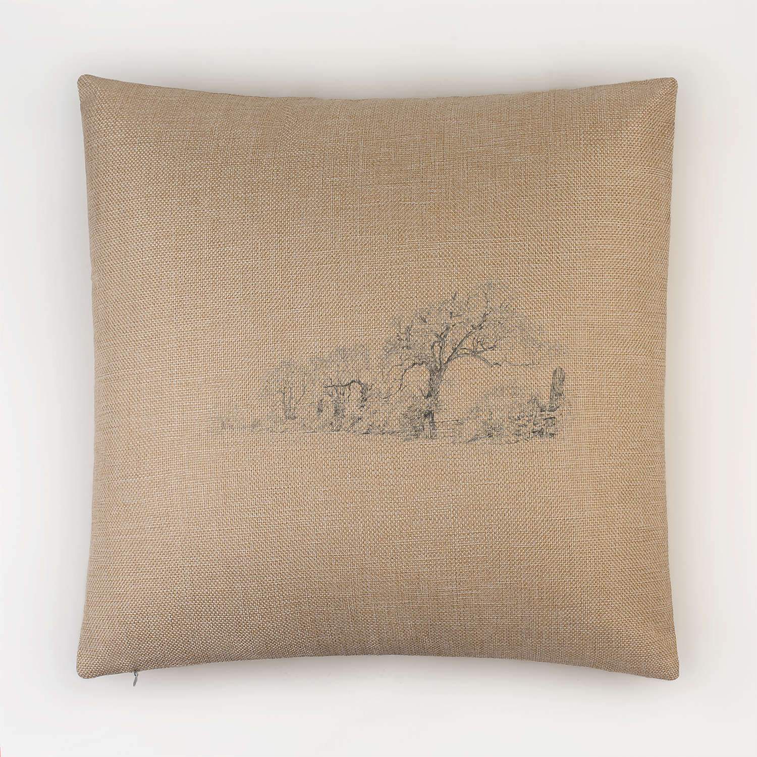 Trees and Lane Cushion - Countryman John