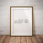 Trees and Pond Wall Art Print - Countryman John