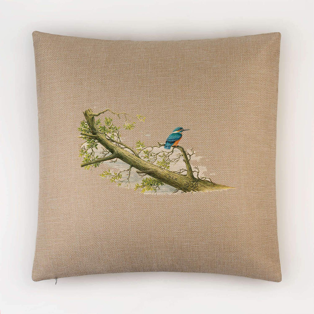 Kingfisher Cushion - Countryman John